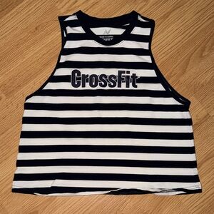 Striped CrossFit Tank Top